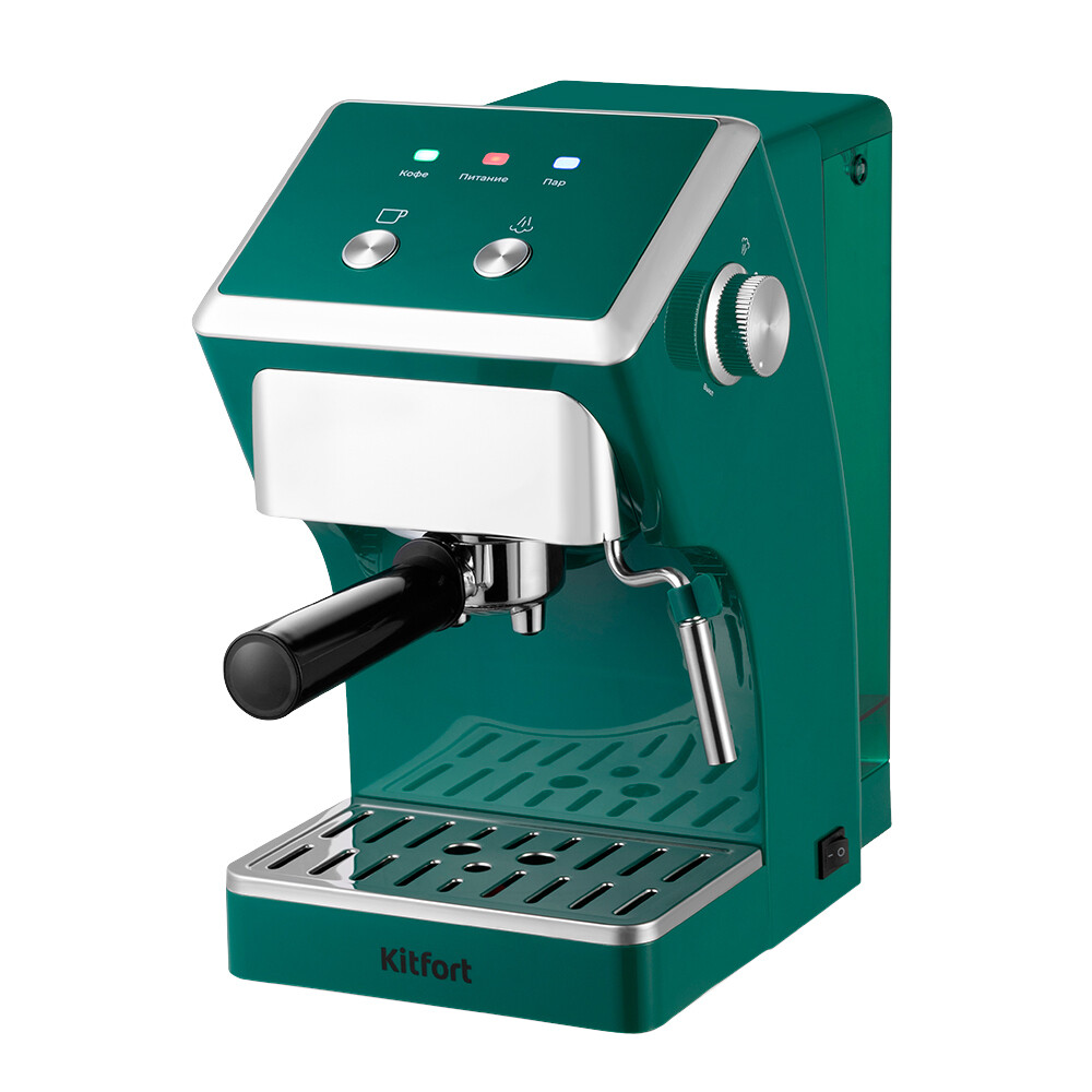 original-17575.jpg Кофеварка рожковая Kitfort КТ-7283 зеленая — изображение 1