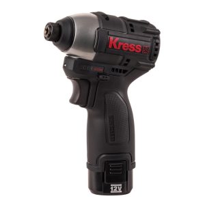 Винтоверт ударный аккумуляторный бесщеточный Kress 12 В 2 Ач Li-Ion 2 АКБ и ЗУ (KU203.1)