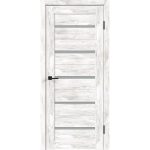 Дверь межкомнатная Duplex 900х2000 мм ПВХ ель альпийская со стеклом