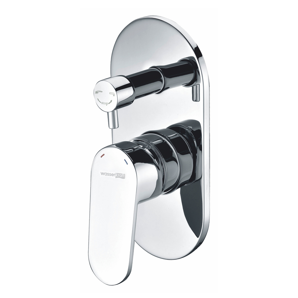 original-17611.jpg Смеситель для душа встраиваемый WasserKraft Donau однорычажный хром (5341) — изображение 1