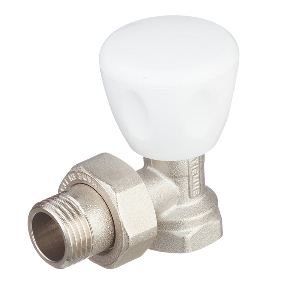 original-1766.jpg Клапан регулирующий угловой Tiemme 1/2 НР(ш) х 1/2 ВР(г) для радиатора (3220001 / 3226N0404EC) — изображение 1