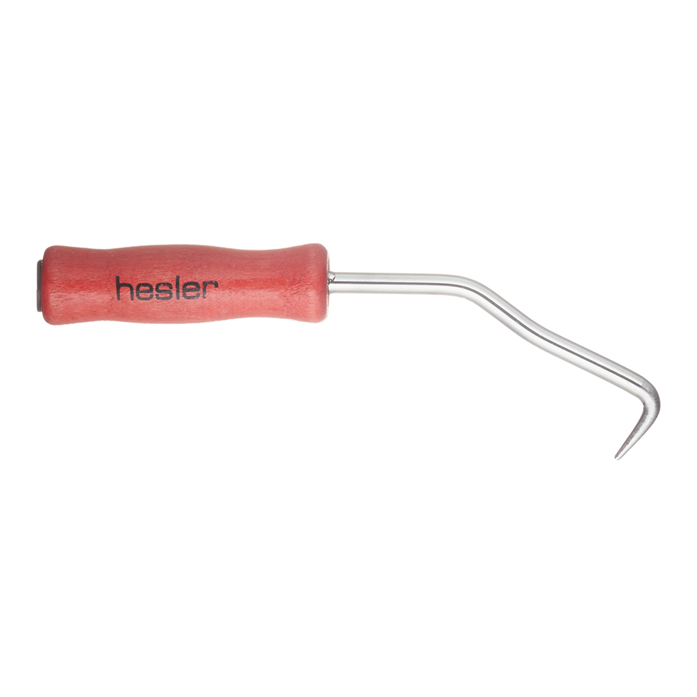 original-17819.jpg Крюк для вязки арматуры Hesler деревянная ручка (HH01-001/128483) — изображение 1