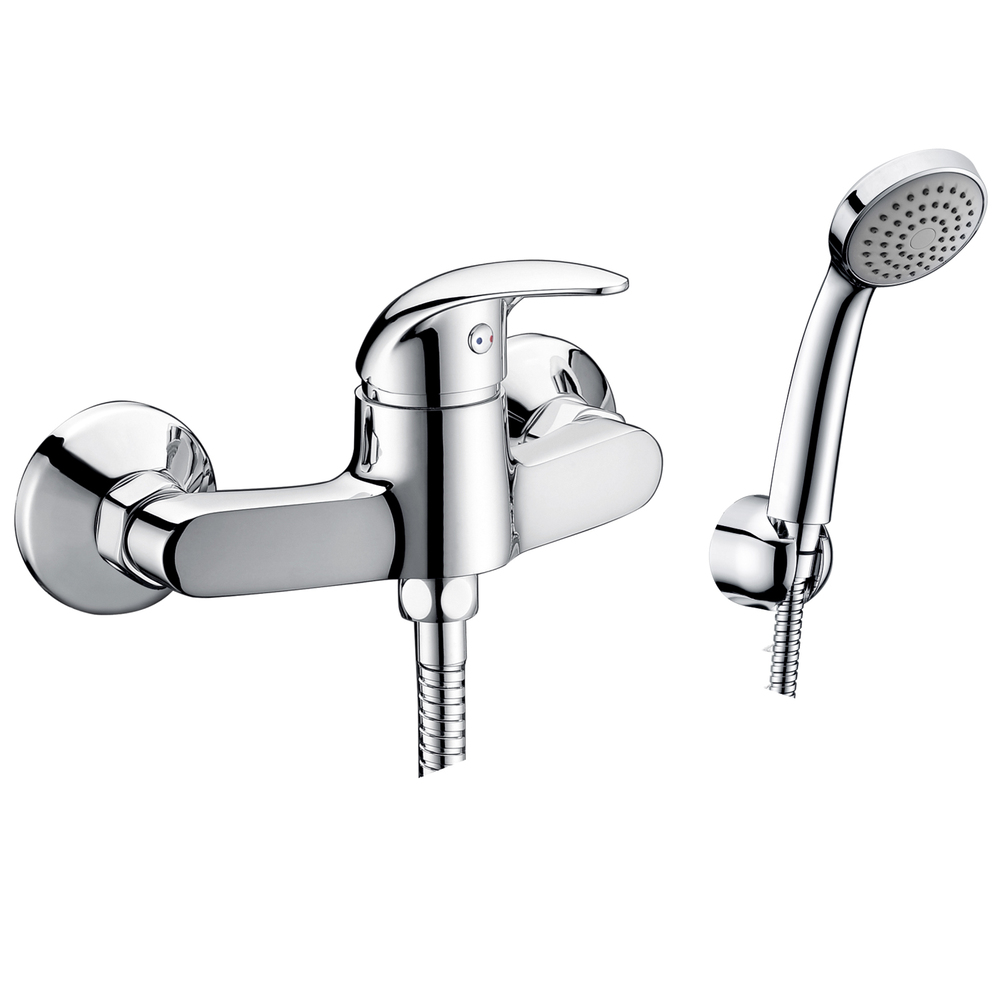 original-17863.jpg Смеситель для душа без излива WasserKraft Isen хром с лейкой однорычажный (2602) — изображение 1