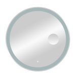 Зеркало с подсветкой круглое 78 см с сенсорным включением с увеличительным зеркалом Continent Cantanhede (ЗЛП2430)