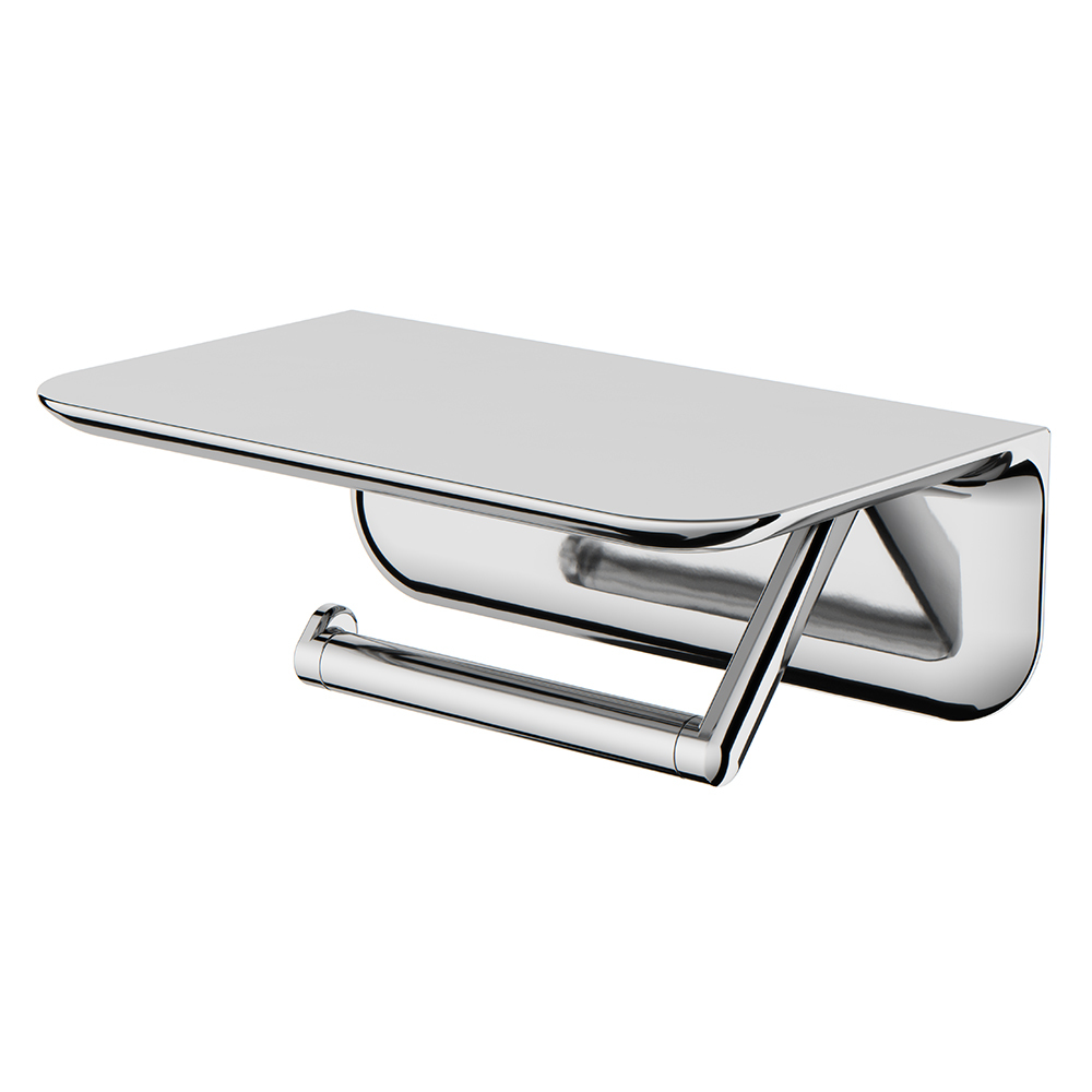 original-1789.jpg Держатель для туалетной бумаги AM.PM Sensation с полкой металл хром (A30341500) — изображение 1