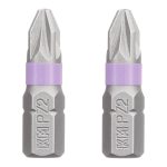 Бита КМ (882116) PZ2 магнитная 25 мм (2 шт.)