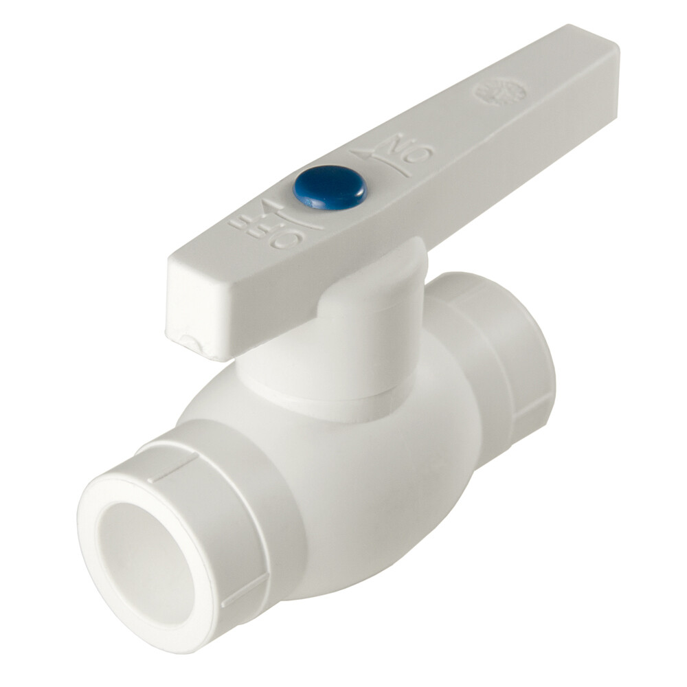 original-17974.jpg Кран шаровой полипропиленовый СТМ 40 мм (CPBV0040) — изображение 1