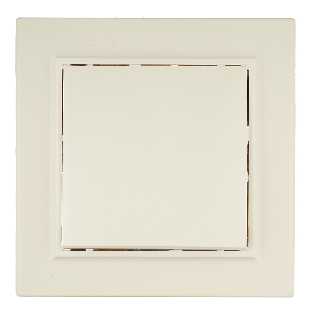 original-17998.jpg Выключатель EKF Минск одноклавишный встраиваемый бежевый (ERV10-021-20) — изображение 1