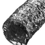 Воздуховод гибкий гофрированный армированный Era полимерный d127 мм 10 м