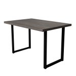 Стол кухонный прямоугольный 1,2х0,8 м дуб рошелье 6292 (53974)