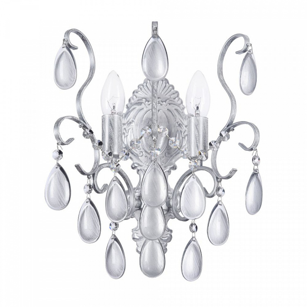 original-18077.jpg Бра Freya Chabrol E14 80 Вт 220-240 В серебро IP20 (FR2302WL-02S) — изображение 1