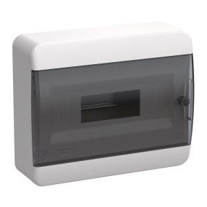 Щит распределительный навесной IEK Tekfor ЩРН-П-12 пластиковый IP41 240х290х102 мм 12 модулей прозрачная дверь