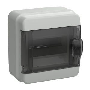 Щит распределительный навесной IEK Tekfor КМПн-6 пластиковый IP65 178х168х114 мм 6 модулей прозрачная дверь