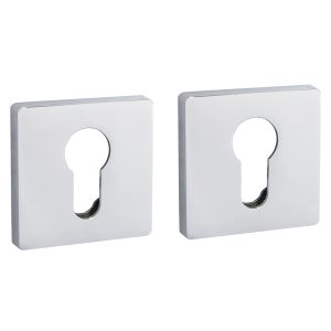 Ключевина Fuaro CP-8 квадратная розетка хром (44317)