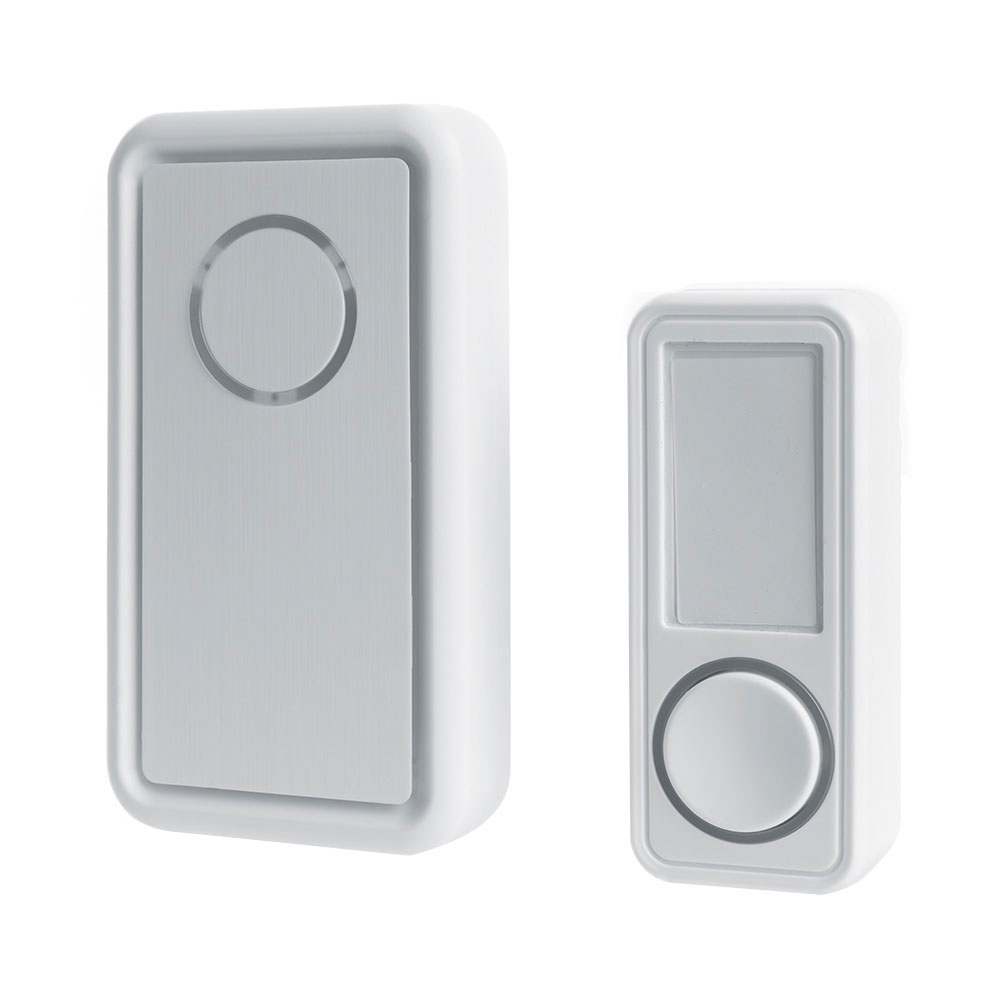 original-18272.jpg Звонок Feron (41435) беспроводной с кнопкой 18 мелодий белый — изображение 1