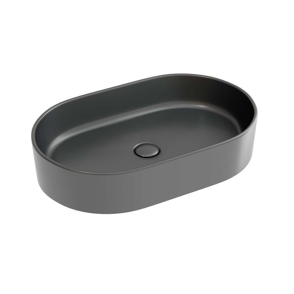 original-1836.jpg Раковина Ceramicanova Element 61 см накладная темный антрацит (CN6048MDH) — изображение 1