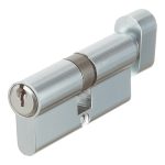 Цилиндр Corsa Deco 70 35х35 мм ключ/вертушка матовый никель