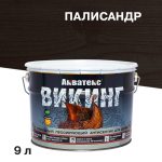 Антисептик Акватекс Викинг декоративный для дерева палисандр 9 л