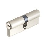 Цилиндр 80 40х40 мм ключ/ключ хром