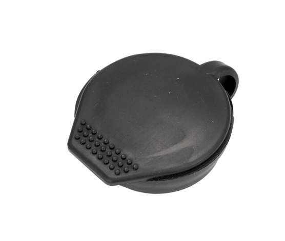 original-18567.jpg Накладка защитная EKF PROxima для замка d18 мм черная (20 шт.) (cover-1) — изображение 1