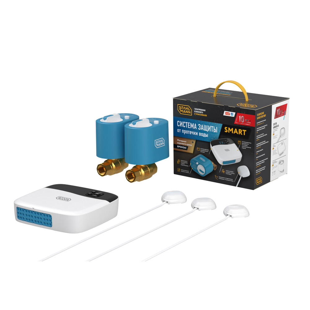 original-18572.jpg Система контроля протечки воды Stahlmann Smart 1/2 100-240 В (2287303) — изображение 1