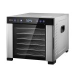 Сушилка для овощей и фруктов Kitfort КТ-1916 черно-серебристая