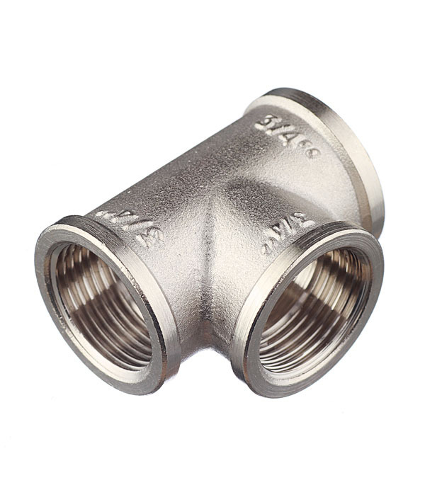 original-18638.jpg Тройник Valtec 3/4 ВР(г) х 3/4 ВР(г) х 3/4 ВР(г) латунный (VTr.130.N.0005) — изображение 1