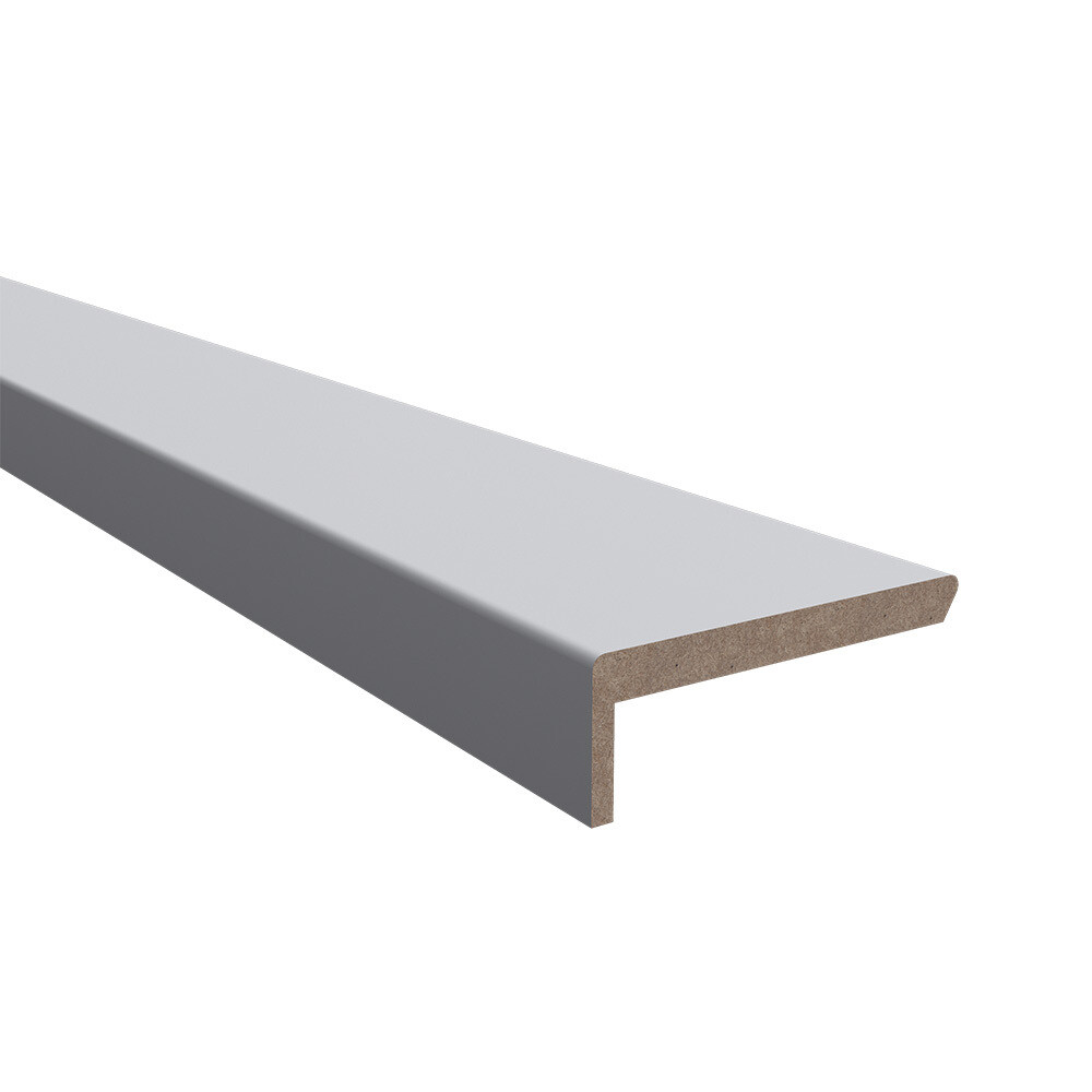 original-18704.jpg Наличник телескопический Ньюта 70х8х2440 мм эмаль светло-серый прямой (1 шт.) — изображение 1