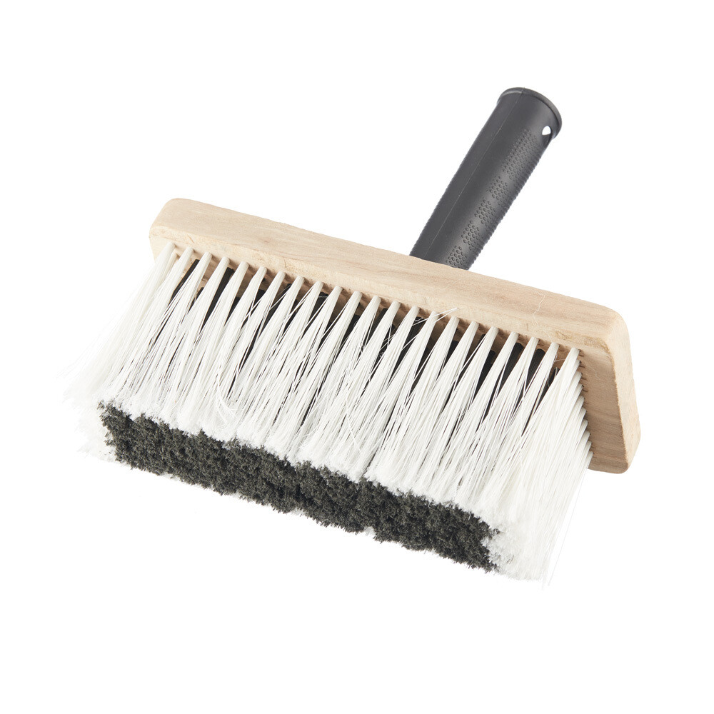 original-18722.jpg Кисть макловица искусственная щетина пластиковая ручка 180х80 мм для обойного клея и грунтов на водной основе — изображение 1