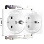 Розетка Werkel встраиваемая белая (a051129)