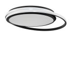 Светильник светодиодный накладной Freya Lisoa 3000-6000К 98 Вт 20 кв.м черный IP20 (FR10032CL-L98B)