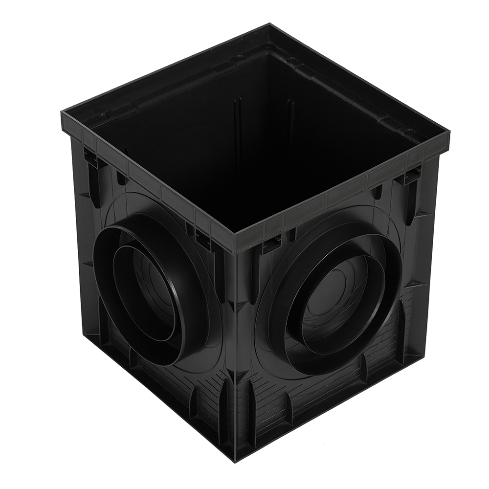 original-18921.jpg Дождеприемник пластиковый 300х300 мм Standartpark Polymax Basic черный — изображение 1