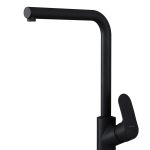 Смеситель для кухни AM.PM Like черный с высоким изливом однорычажный (F8005022)