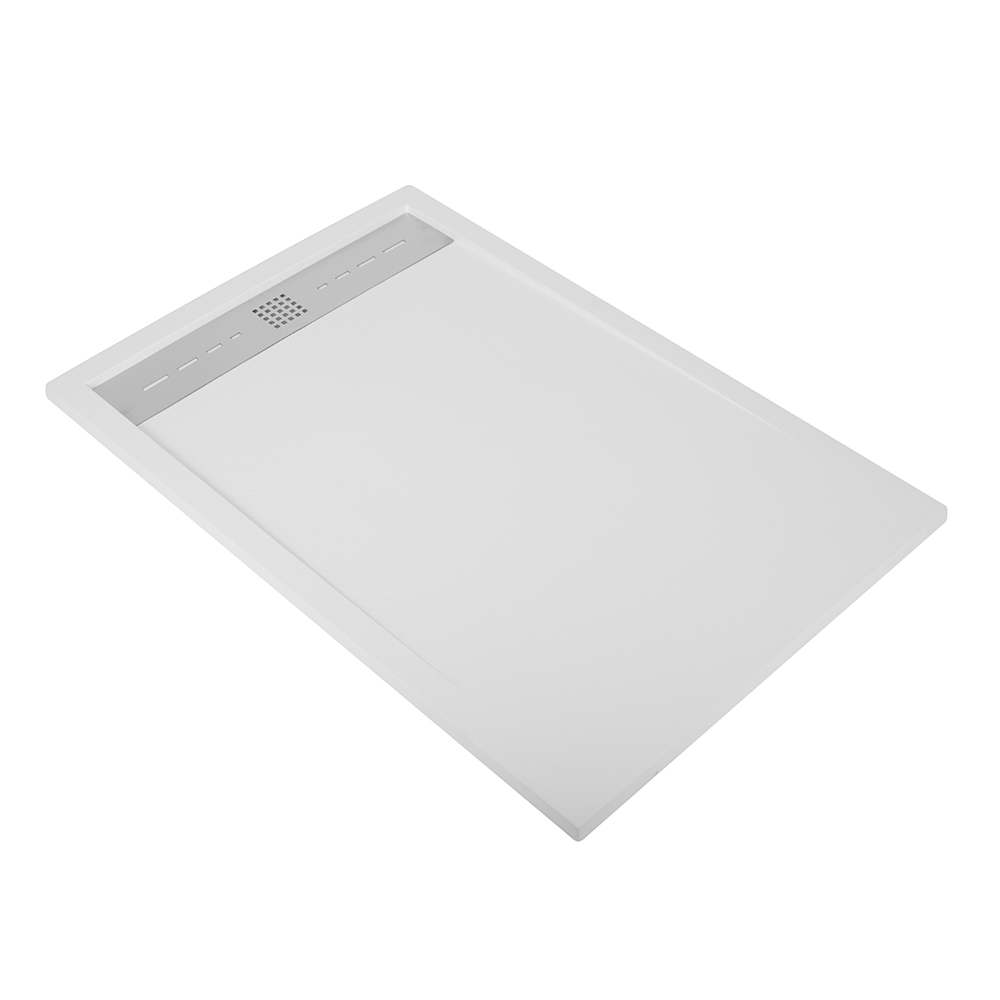 original-18925.jpg Поддон Good Door Stella литьевой мрамор 120х90х3 см прямоугольник белый низкий (ЛП00148) — изображение 1