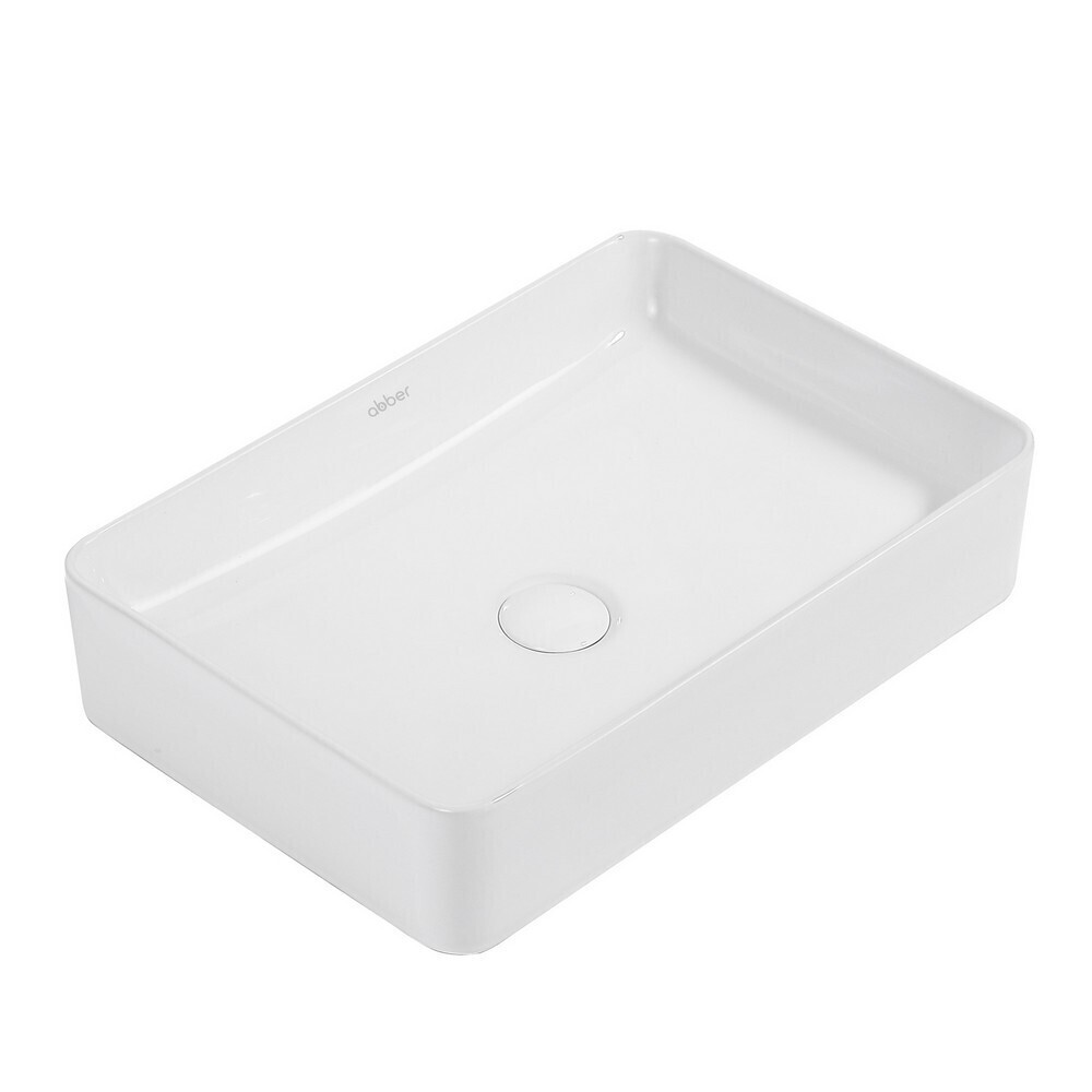 original-1898.jpg Раковина Abber Rechteck 51 см накладная белая (AC2207) — изображение 1