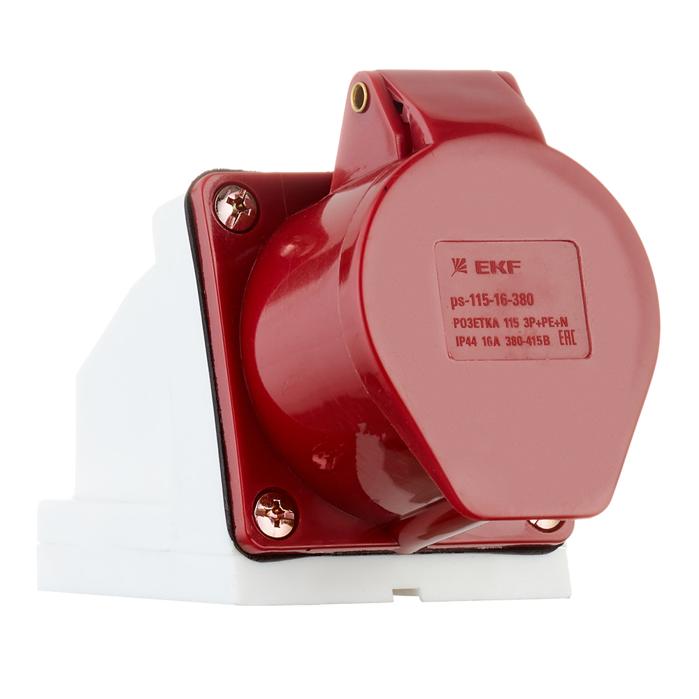 original-19095.jpg Розетка силовая угловая настенная EKF PROxima 3Р+РЕ+N 16 А 380 В IP44 — изображение 1