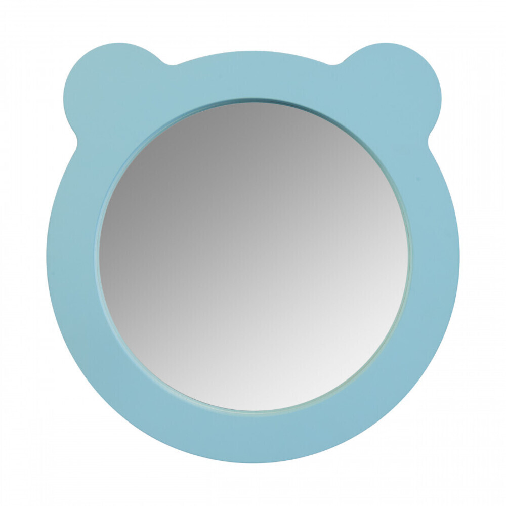 original-19104.jpg Зеркало фигурное мишка 48х48 см Акватон Каспер голубое (1.A283.3.02C.R0E.0) — изображение 1
