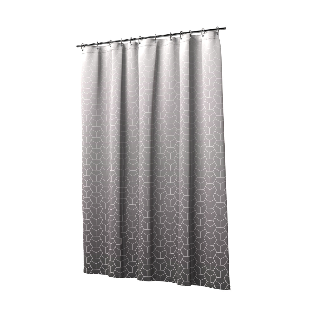 original-19201.jpg Штора для ванны Fora Brilliant 1800х1800 мм полиэстер серая (FOR-PH-BRIL) — изображение 1