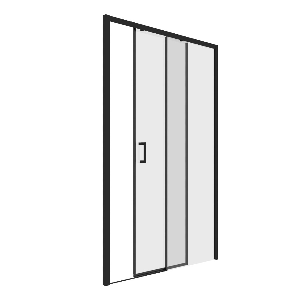 original-19211.jpg Душевая дверь RGW PA 017B стекло прозрачное 170х195 см профиль черный 6 мм раздвижная (350801717-14) — изображение 1