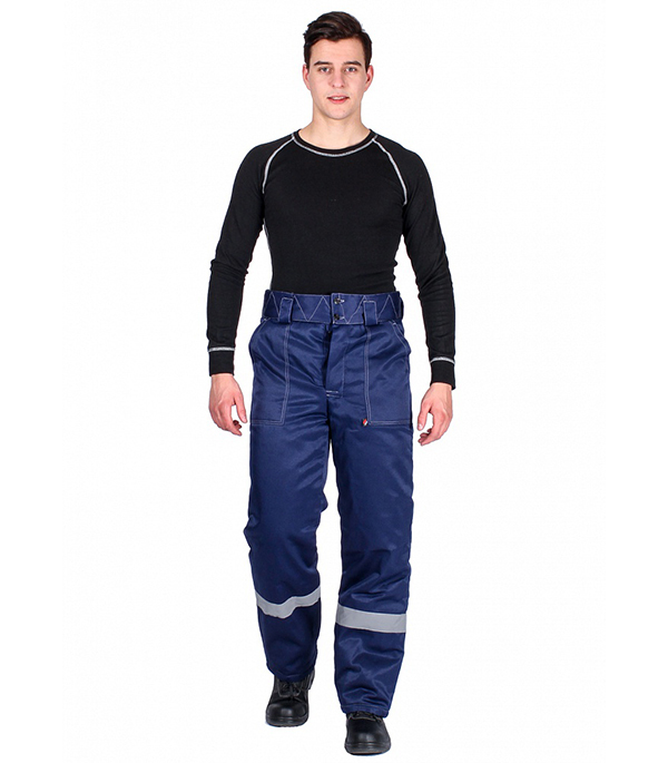 original-19243.jpg Брюки рабочие утепленные Delta Plus Экспертный-Люкс 48-50 рост 170-176 см синие — изображение 1