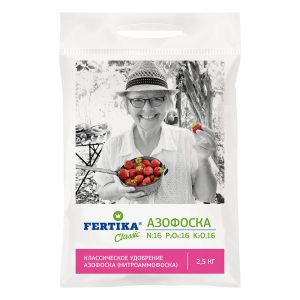 Удобрение минеральное сухое гранулированное Азофоска Fertika 2,5 кг
