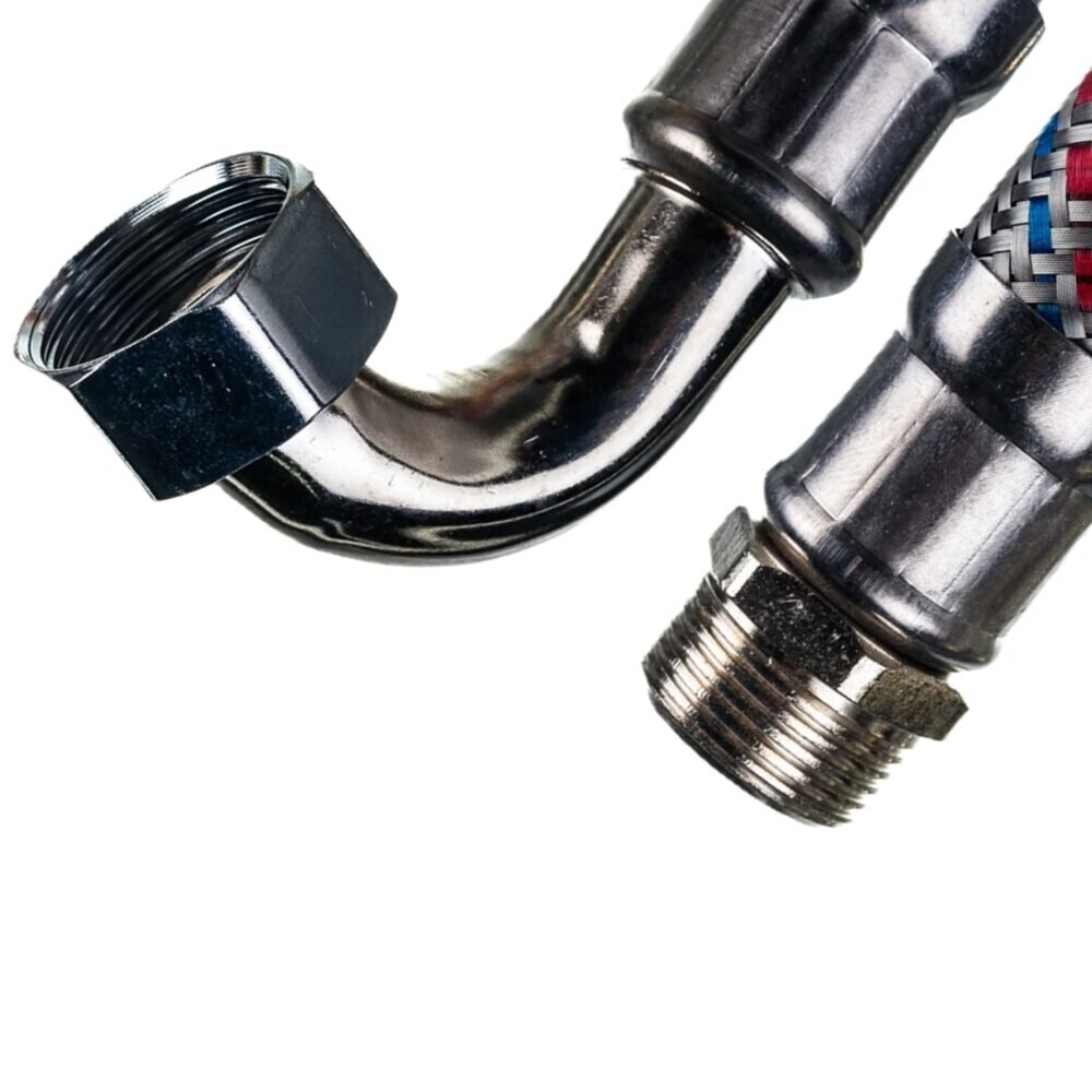 original-19280.jpg Подводка гибкая для воды угловая ТР-сантехника Гигант 3/4 ВР(г) х 3/4 НР(ш) 60 см (26387) — изображение 1