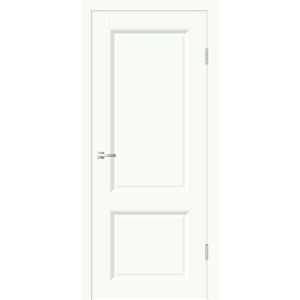 original-19368.jpg Дверь межкомнатная Элиза 600х2000 мм ПЭТ белый опал глухая — изображение 1