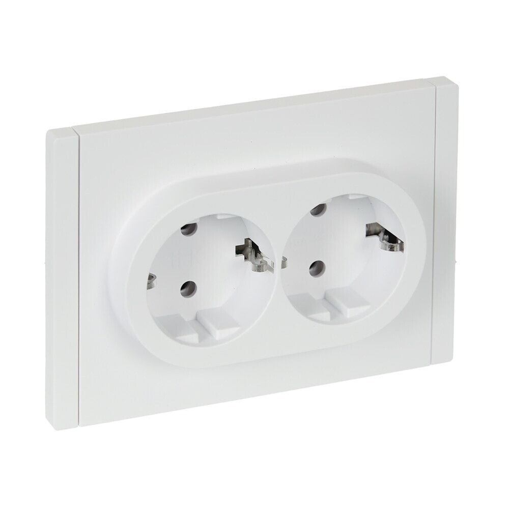 original-19445.jpg Розетка IEK Forte&Piano FP224 встраиваемая белая (FP-R21-16-1-K01) — изображение 1