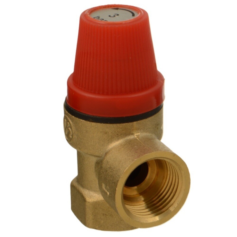 original-1948.jpg Клапан предохранительный Terma 1/2 ВР(г) х 1/2 ВР(г) 3 бар для систем отопления 120 °С KVs 0,5 (88084) — изображение 1