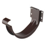 Кронштейн желоба Grand Line металлический d125 мм 70 мм коричневый RAL 8017
