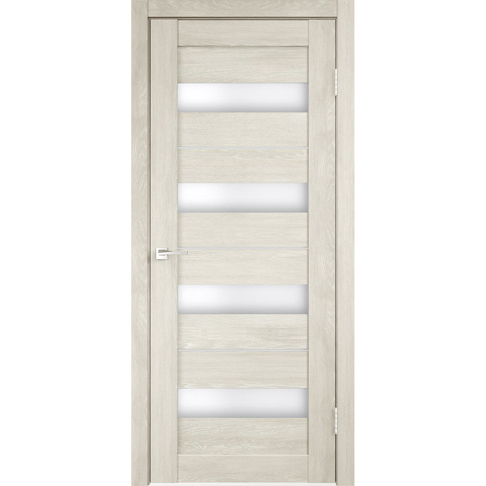 original-19503.jpg Дверь межкомнатная Бавария 02 700х2000 мм ПВХ дуб шале капучино со стеклом с замком — изображение 1