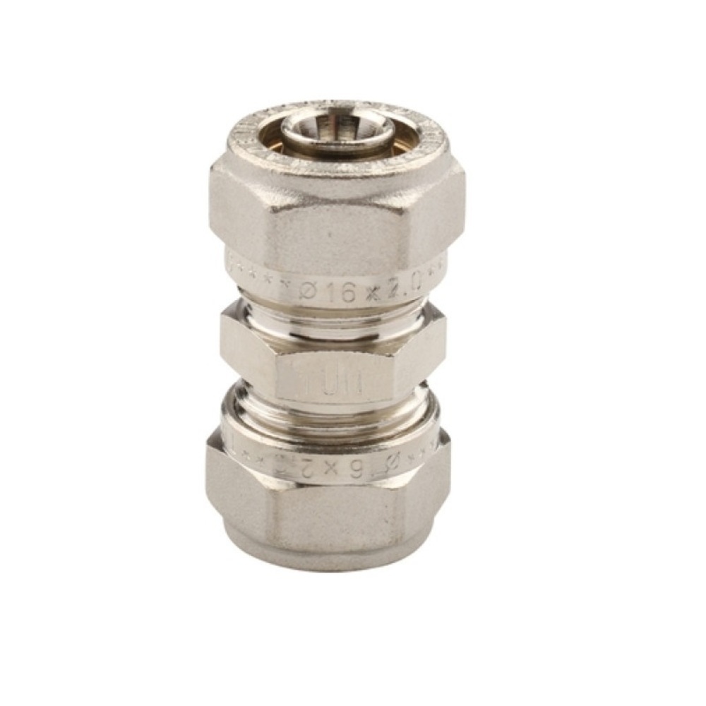 original-19561.jpg Соединитель прямой Tiemme 16 обж(ц) х 16 обж(ц) (1600012) — изображение 1