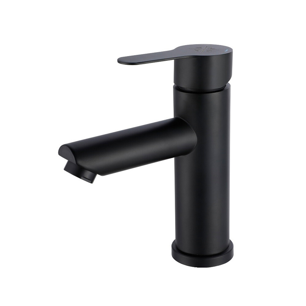 original-19635.jpg Смеситель для раковины РМС Sus черный однорычажный (SUS124BL-001F) — изображение 1