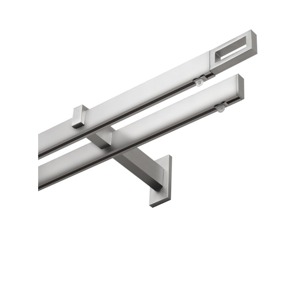 original-19645.jpg Карниз настенный металлический двухрядный профильный Хай-тек 200 см сталь (171.123) — изображение 1